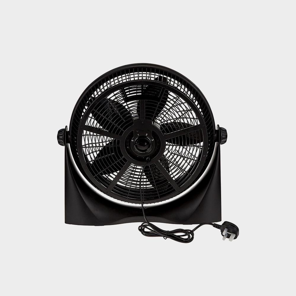 Box Fan 16 Inch Fan Diameter, 3 Speeds Low/Medium/High And 5 Blade Design Adjustable Portable Image 2